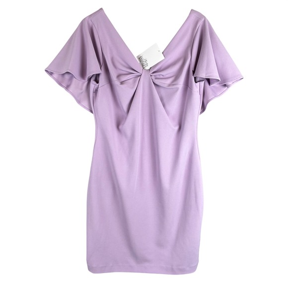 Belle Badgley Mischka Dresses & Skirts - NWT Belle Badgley Mischka Dress Sheath Lilac Lavender Kentucky Derby Women 12